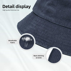 KLIUXBF bucket hat packable for convenient carry on hikes and trips