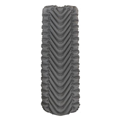 Close-up of 75D fabric on Klymit pad highlighting durability for outdoor use