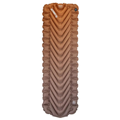 KLYMIT Insulated Static V2 valve for quick inflation and easy setup on camping trips.