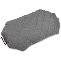 Klymit Luxe Travel Pillow in use as a comfortable travel cushion on a plane