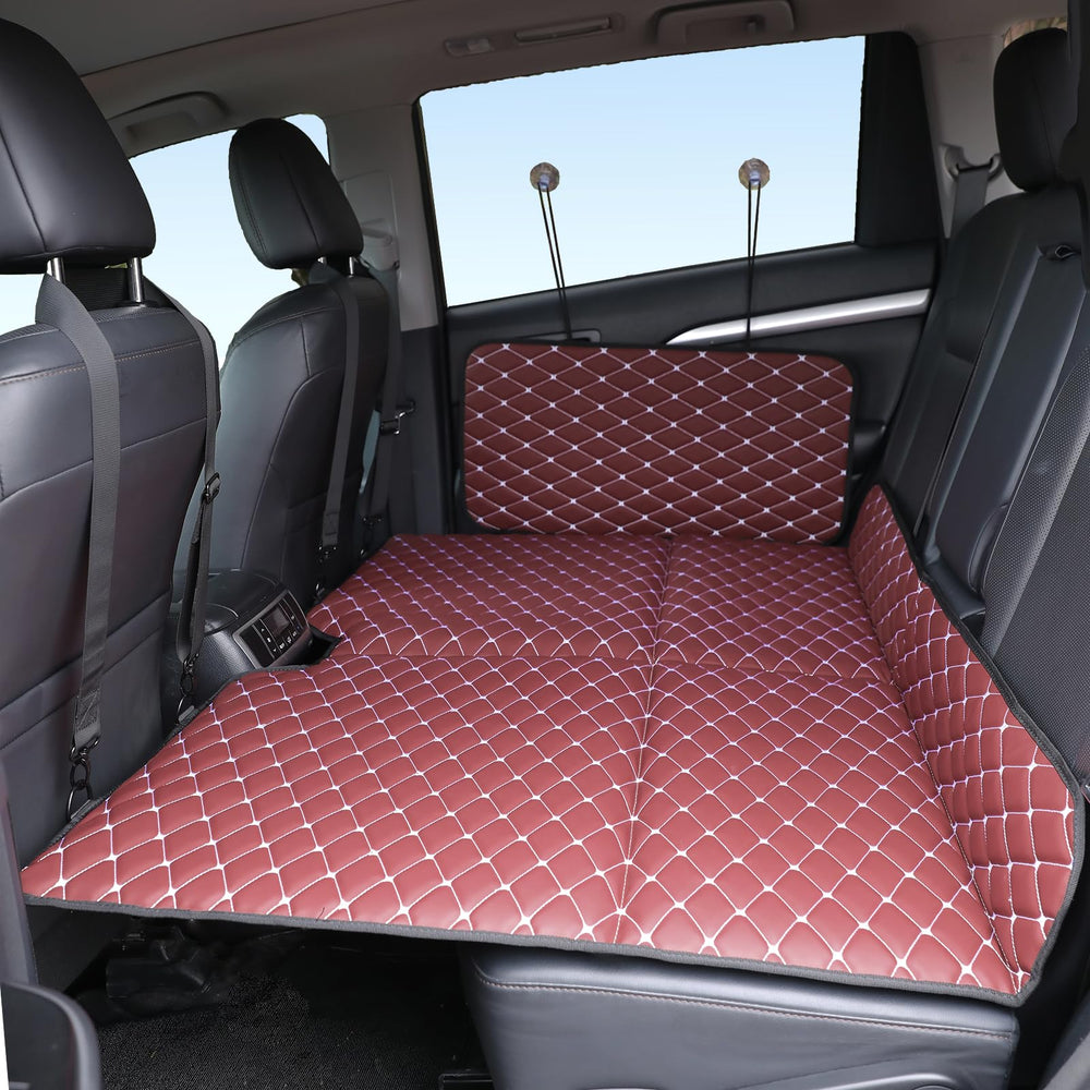 Kmirepa non-inflatable truck back seat bed mattress setup showcases instant comfort on the road