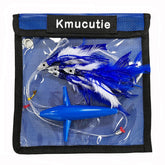 Kmucutie big game fishing bait set with Lure and squid baits - Color-A