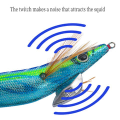 Kmucutie Squid Jigs Mixed Color A - image 3
