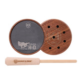 Knight & Hale HD slate pot call closeup for precise turkey tones