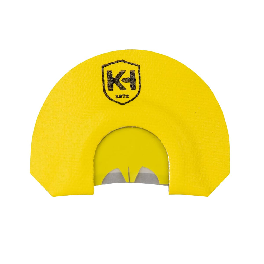 Knight & Hale Ol Yeller mouth call front view for raspy turkey yelps.