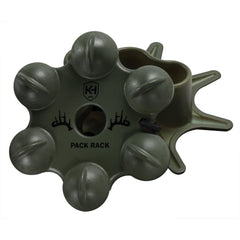 Knight & Hale Pack Rack deer call setup demonstrating realistic rattling for hunting.