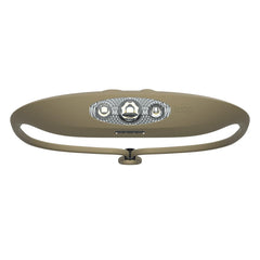 KNOG Bandicoot 250 headlamp front view with compact design for hands-free hiking