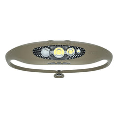 KNOG Bilby 400-lumen headlamp front view for hands-free bright night visibility