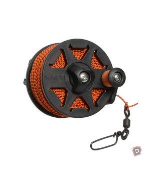 Koah RSC 60m Reel Powercore Line with bright orange line for reliable depth control