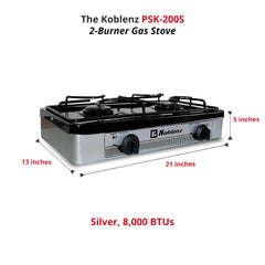 Koblenz PSK-200S manual ignition simplifies camp setup.