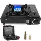 KOCASO 3300W portable camping stove with ignition for quick meals on the go