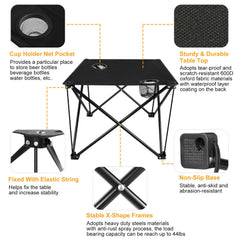 KOCASO table top with 600D oxford fabric for durability.