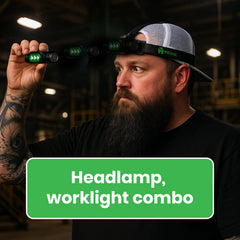 KODIAK 1500‑lumen brightness settings enable precise beam control