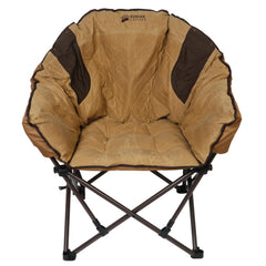 KODIAK CANVAS Lazy Bear Chair open setup, easy camping seating