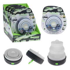 KODIAK Kompress USB recharge port enables cordless power on the go.