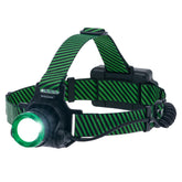 KODIAK 1000 lumen headlamp front view highlights powerful brightness for outdoor tasks.