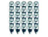 KOKOPROS Kokanee Salmon Jet Dodger Blank, front view, highly reflective finish boosts attraction.