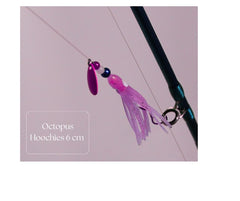 Ready-to-use hoochies, simply attach to your rig and start fishing