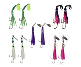 KOKOPROS Micro Hoochies 10-Pack packaging showing UV glow colors