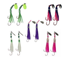 KOKOPROS Micro Hoochies 10-Pack packaging showing UV glow colors