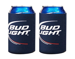 Kolder Bud Light logo can kaddy with hugger cooler keeps beer cold during outdoor gatherings.