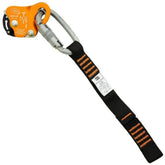 KONG Italy Back-Up Locking Device closeup showing ovalone carbon auto block for safe belaying.