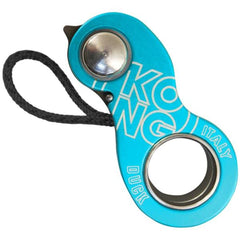 Kong Italy Duck Rope Clamp black close-up; ergonomic handle for one handed use.