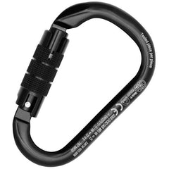 Kong Italy Napik twist-lock sleeve carabiner for secure belaying and snag-free rope handling