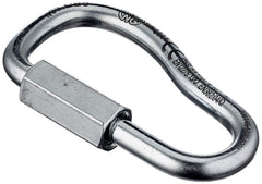 Kong Quick Link Asymmetric 7mm front view showing optimized rope passage