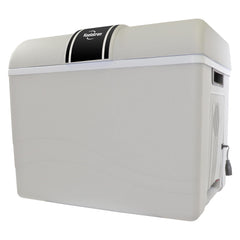 Koolatron 12V iceless cooler 45qt with full interior, ideal for camping and road trips