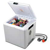 Koolatron 12V Iceless cooler exterior for rugged road trips and outdoor adventures