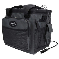 Koolatron electric portable cooler 12V car bag ideal for on-the-go road trips.