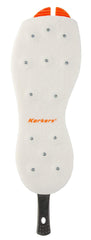 Korkers OmniTrax V3.0 front view studded felt sole delivers enhanced traction
