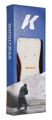 Korkers OmniTrax V3.0 in-use view highlights water drainage channels for quick shedding