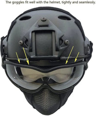 Koyheng full-face goggles offer clear vision and reliable eye protection.