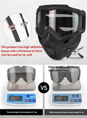 Koyheng MICH helmet featuring 180-degree panoramic lens for wide visibility.