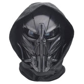 Koyheng tactical skull mask dual-mode hood for airsoft and cosplay