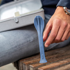 Koziol KLIKK POCKET spoon, comfortable grip for picnics