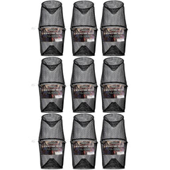 Kraken Supply Co Crawfish Minnow Trap front view shows durable steel mesh for easy baiting and retrieval.