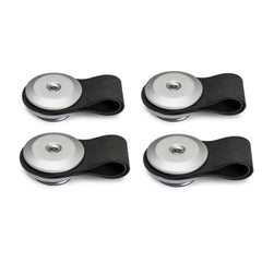 Kriega OS-Rack Loops provide secure mounting points for gear on off-road rides.