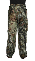 Krumba camo pants fleece-lined interior adds warmth during breaks