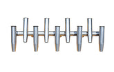 Krypt T Tops Dolphin Rocket Launcher holds 9 rods securely on your T-top.