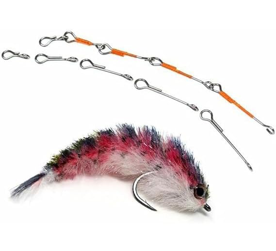 KTGCOZS articulated shanks pack for versatile streamer tying in freshwater and saltwater
