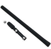 KTGCOZS black EVA handle close-up with soft, comfortable grip for spinning rods.