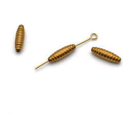 KTGCOZS brass lure body inline spinner for durable bass rigs.