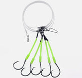 KTGCOZS Deep Drop Snapper Rig with five hooks targets deep-water gamefish.