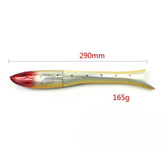 KTGCOZS fish-shaped pen rod closed compact and easy to carry.