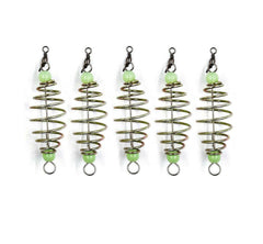 KTGCOZS fishing feeder barrel 10pc maintains bait integrity for longer casts.