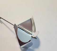 KTGCOZS stainless steel top-water blade detail for durable salt and freshwater use.