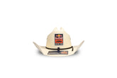 KTM Genuine Cowboy Hat front view, durable build for everyday wear and race-day vibes.